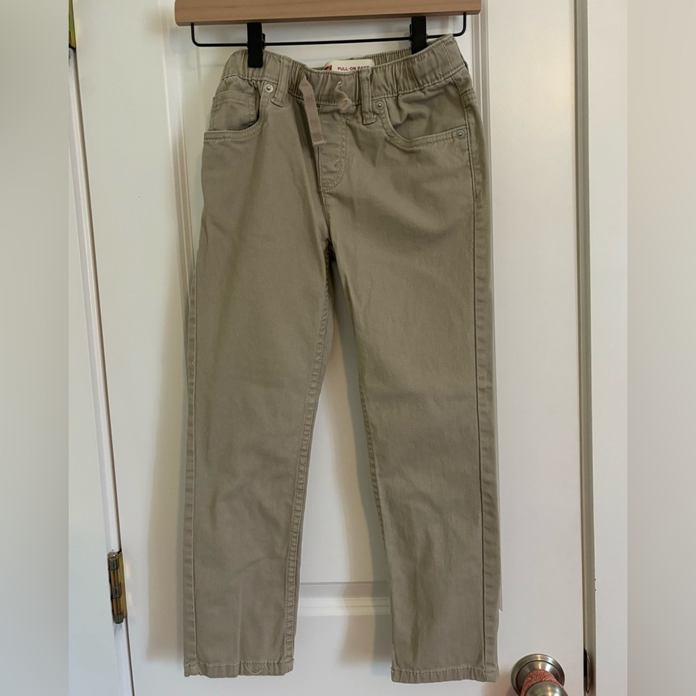 Levi’s Cotton Pants Pull On Stretch Khakis 8